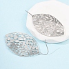 304 Stainless Steel Dangle Earrings EJEW-F393-22P-3