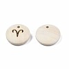 Laser Out Wood Pendants LS-WOOD-S053-51J-3