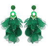 Alloy Acrylic Dangle Stud Earrings FS-WG3C6DF-05-2
