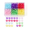 650-700G 6 Colors Transparent Acrylic Beads OACR-T029-85M-3