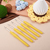 TPR Handle Aluminum Crochet Hook Needles TOOL-TA0001-13D-4