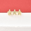 Brass Cuff Rings for Women RJEW-F184-08C-G-1