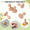 Wood Stamps with Handle AJEW-WH0348-630A-3