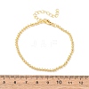 Brass Beaded Bracelets for Women BJEW-C140-20G-5