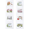 500Pcs Animals Roll Stickers DIY-U008-11-2