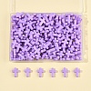 200Pcs Opaque Acrylic Beads SACR-FS0001-39F-7