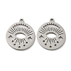 Non-Tarnish 316L Surgical Stainless Steel Pendants STAS-F302-10P-02-1