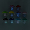 UV Plating Opaque Luminous Acrylic Beads OACR-N153-07-2