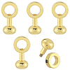 5Pcs Brass Zipper Insert Buckles FIND-SP0004-11G-1