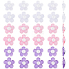 30Pcs 6 Styles Acrylic Ear Nuts FIND-HS0002-41-1