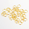 Iron Open Jump Rings X-IFIN-A018-6mm-G-NF-1