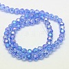 Electroplate Glass Beads Strands LS-EGLA-J042-4mm-AB02-2
