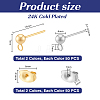 304 Stainless Steel Ball Stud Earring Findings STAS-PH0007-04-2