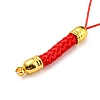 Korean Polyester Thread Pendants Decorations FIND-K011-01G-03-2