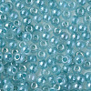 6/0 Imitation Jade Glass Seed Beads SEED-N004-006-20-3