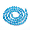 Transparent Glass Beads X-GLAA-Q066-10mm-C18-2