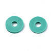 Handmade Polymer Clay Beads X-CLAY-Q251-6.0mm-48-3