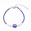 Glass Seed Beaded Bracelets BJEW-JB05967-02-1