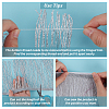 Polyester Tassel Lace Trim SRIB-WH0011-251A-02-4