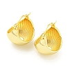 Rack Plating Brass Round Hoop Earrings EJEW-Q779-03G-1