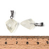 Natural Lemon Quartz Pendants G-N349-18P-05-3