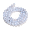 Natural Blue Lace Agate Beads Strands G-L634-B02-6mm-3