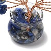 Natural Lapis Lazuli Chips Tree of Life Decorations DJEW-Z007-02S-3