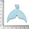 Spray Painted Alloy Big Pendants AL-CBA5D51-02E-3