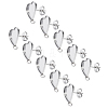 Unicraftale 304 Stainless Steel Stud Earring Settings STAS-UN0008-78P-1