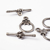 Tibetan Style Alloy Toggle Clasps X-LF1075Y-3