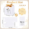 40Pcs Cardboard Candy Packing Boxes CON-WA0001-09-2
