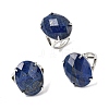 Gemstone Finger Rings RJEW-C154-01-6