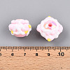 Opaque Acrylic Beads SACR-YW0002-01B-4