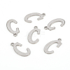Non-Tarnish 201 Stainless Steel Pendants STAS-L244-04C-P-1