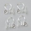 Plastic Clip-on Earring Findings KY-P001-08-1