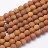 Electroplate Natural Druzy Agate Beads Strands G-G708-8mm-01-1