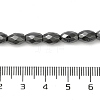 Strong Magnetic Synthetic Hematite Beads Strands G-P518-02A-4