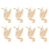 8Pcs Brass Pendants KK-TA0002-54-1