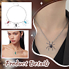4Sets 2 Styles Glass Pendant FIND-WR0011-62-6