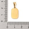 304 Stainless Steel Pendants STAS-S001-03G-3