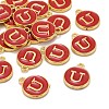 Golden Plated Alloy Enamel Charms LS-ENAM-S118-03U-4