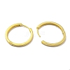 Brass Hoop Earrings EJEW-L211-08D-G-2