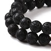 2Pcs Buddhist Natural Mixed Stone and Wood Beads Stretch Bracelets Set for Women Men BJEW-JB08932-6