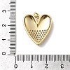 Brass Micro Pave Cubic Zirconia Pendants KK-H519-10G-3