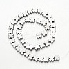 Electroplate Non-magnetic Synthetic Hematite Bead Strands G-F300-51-01-2