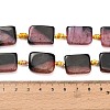 Natural Agate Beads Strands G-A321-A01-01C-4