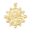 Brass Pendants KK-C162-017G-1