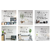 PVC Quotes Wall Sticker DIY-WH0200-013-5