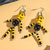 Halloween Alloy & Acrylic & Resin & Glass Dangle Earrings FS-WGA02EE-16-1