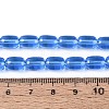 Transparent Glass Beads Strands GLAA-T028-14T-A03-4